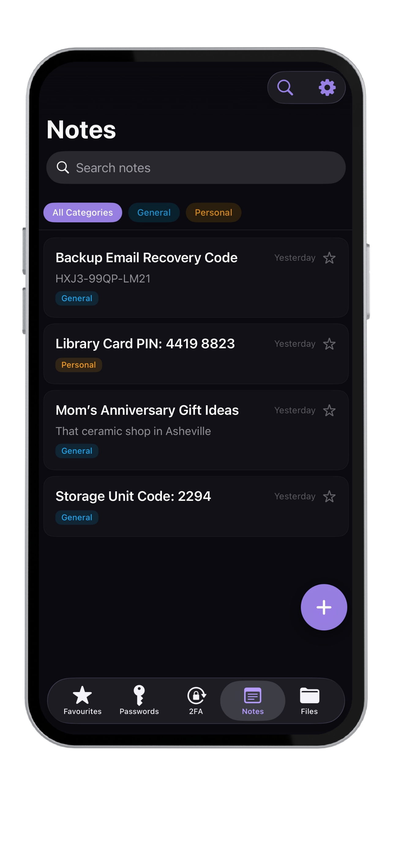 Decoy vault — notes